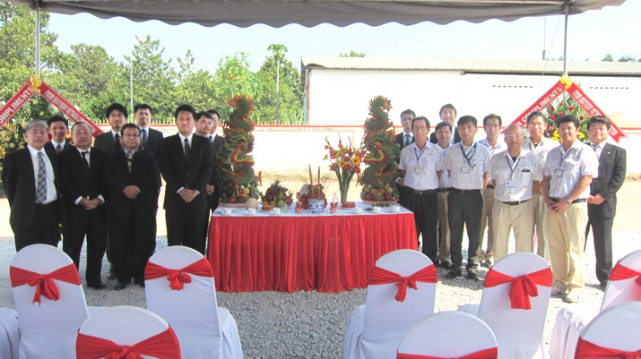 The Safety Praying Ceremony Of Punch Industry Manufacturing Vietnam Co., Ltd. Factory Project