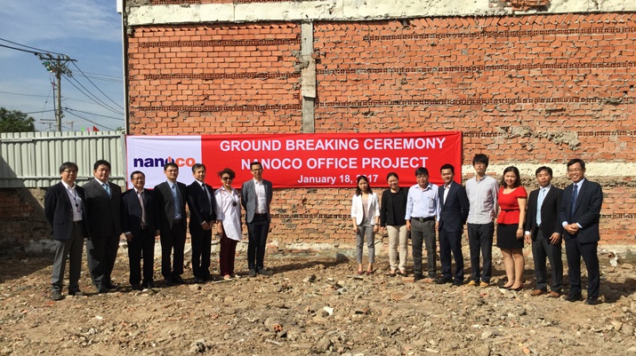 Lễ Khởi Công Cho Dự Án Trụ Sở Văn Phòng Nanoco