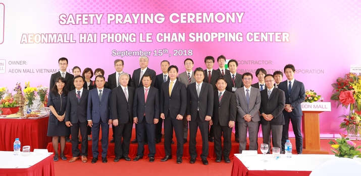 Lễ Cầu An Cho Dự Án Trung Tâm Mua Sắm AeonMall Hải Phòng Lê Chân