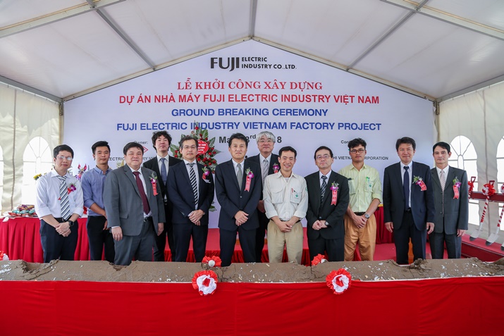 Khởi Công Dự Án Fuji Electric Việt Nam