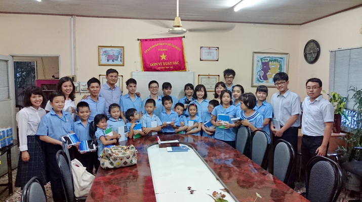 Notebook Donation For Unlucky Children In 2015