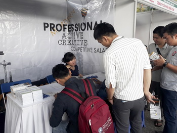 Job Fair at Van Lang University