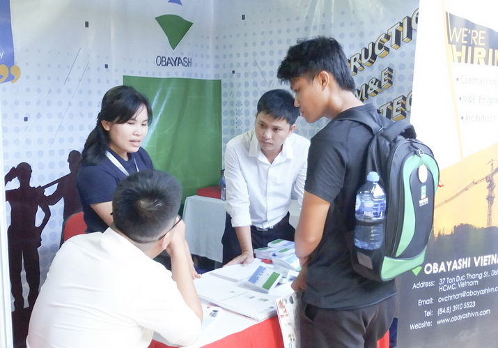 Career Day at  HCMC University of Technology and Education
