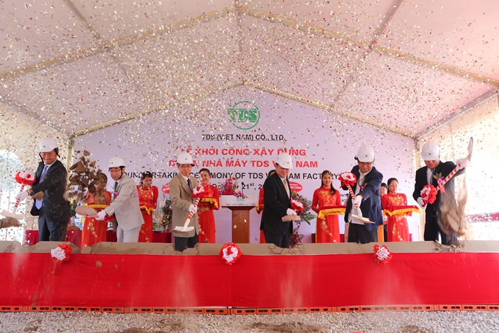 Ground Breaking Ceremony Of TDS Vietnam Factory Project